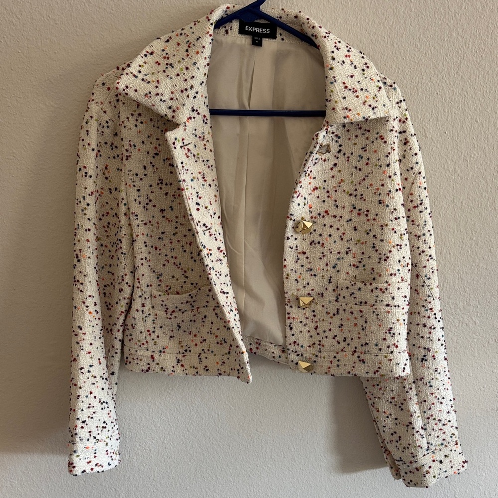 Women’s cropped blazer